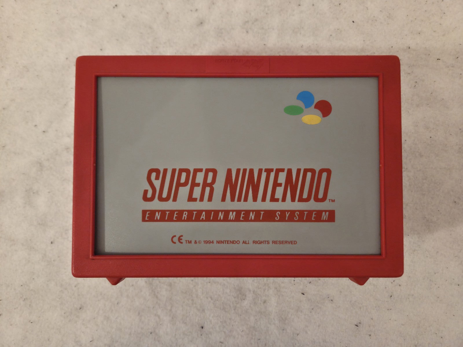 SNES Super Nintendo Koffer Case 1992