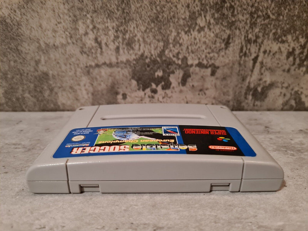 SNES Super Nintendo Sensible Soccer European Champions Modul FAH - T-Retro-Games 