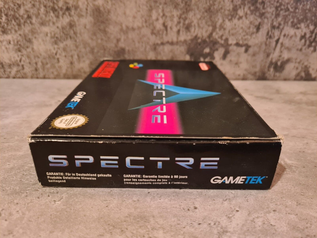 SNES Super Nintendo Spectre mit OVP und Anleitung FRG - T-Retro-Games 