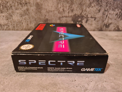 SNES Super Nintendo Spectre mit OVP und Anleitung FRG - T-Retro-Games 