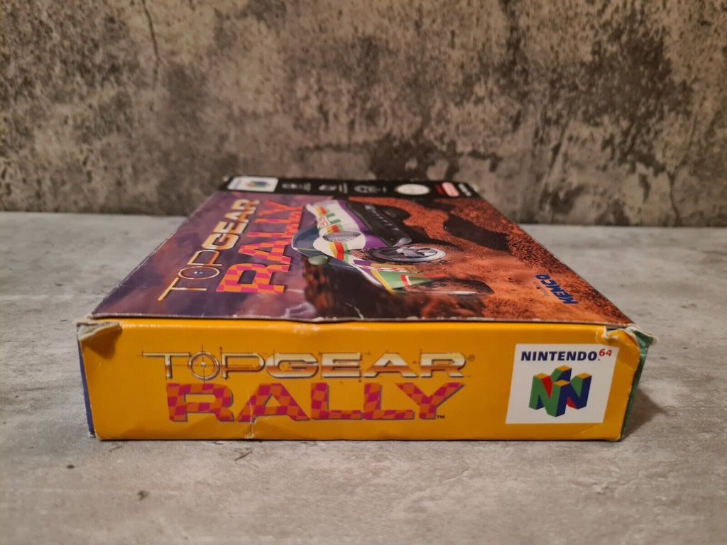 N64 Nintendo 64 Top Gear Rally mit OVP und Anleitung EUR - T-Retro-Games 