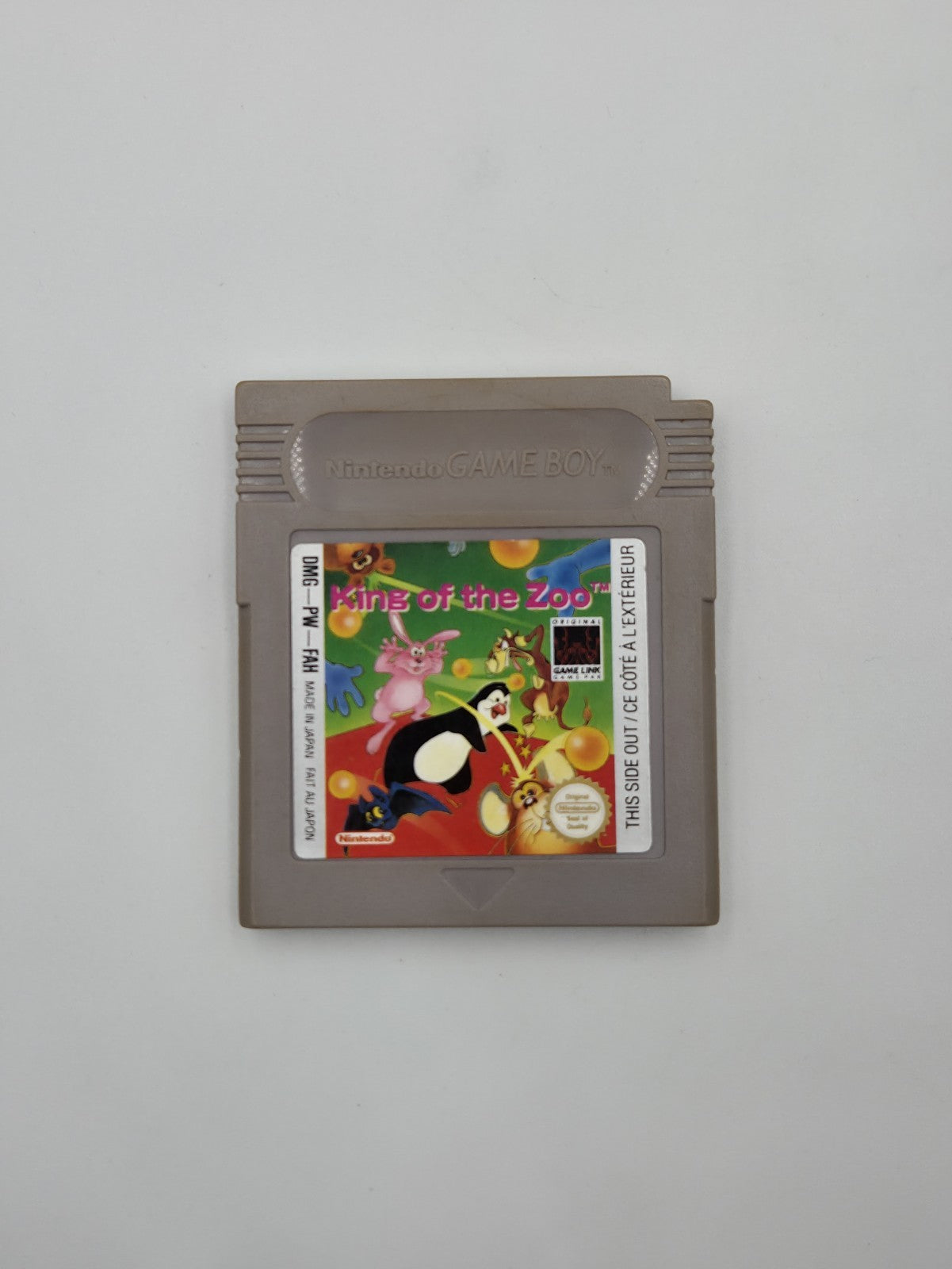 Nintendo Game Boy Classic Spiel King of The Zoo Modul FAH