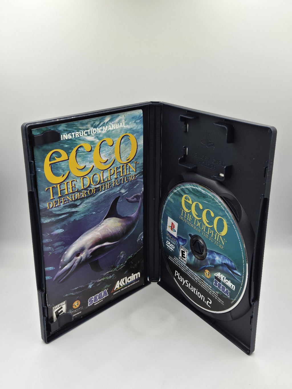 PS2 Playstation 2 Spiel Ecco The Dolphin mit OVP und Anleitung USA NTSC-U/C