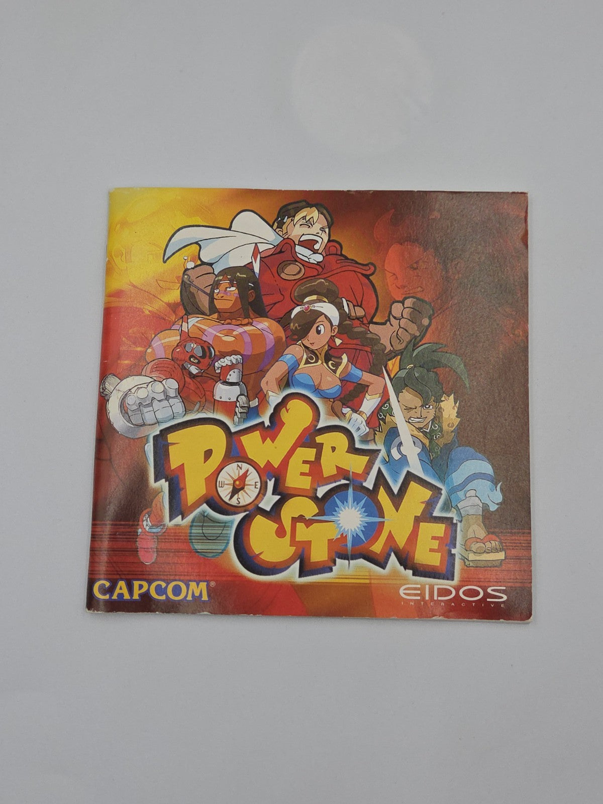 Sega Dreamcast Power Stone Spielanleitung Instruction Booklet 