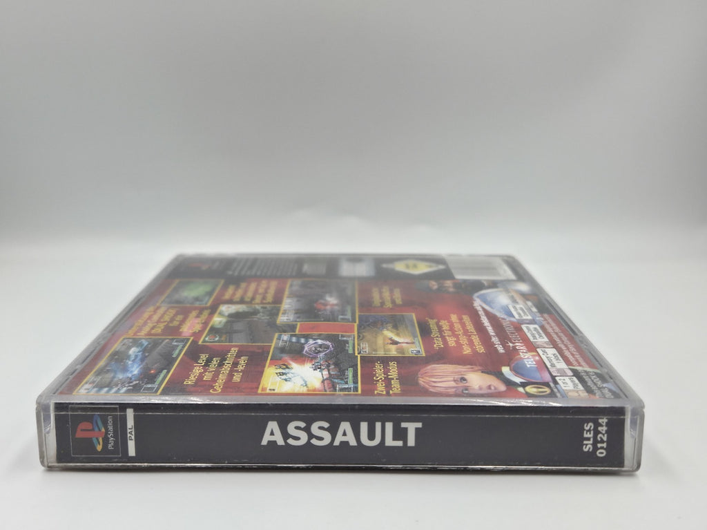 PS1 Playstation 1 Spiel Assault mit OVP und Anleitung Deutsch