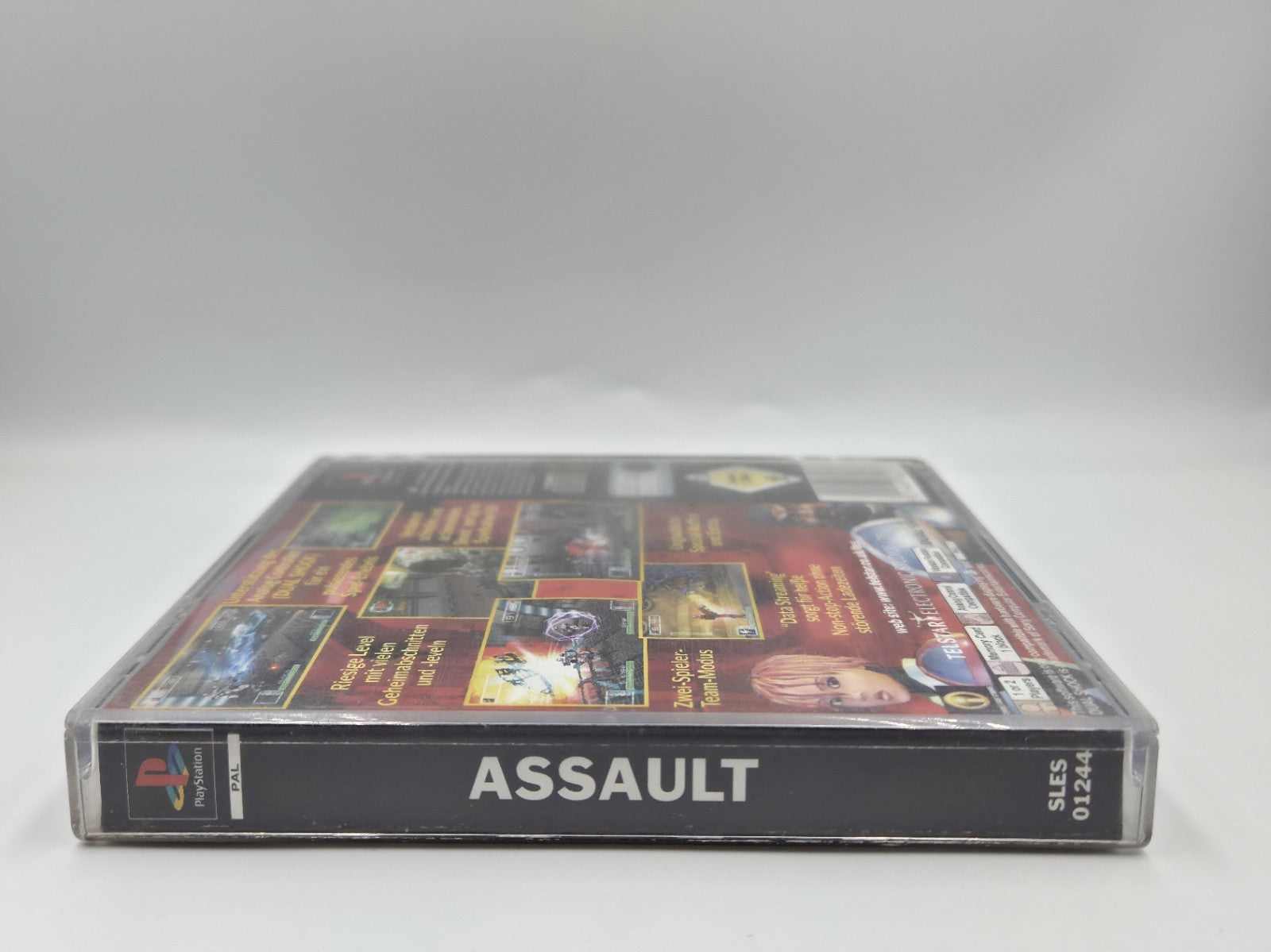 PS1 Playstation 1 Spiel Assault mit OVP und Anleitung Deutsch