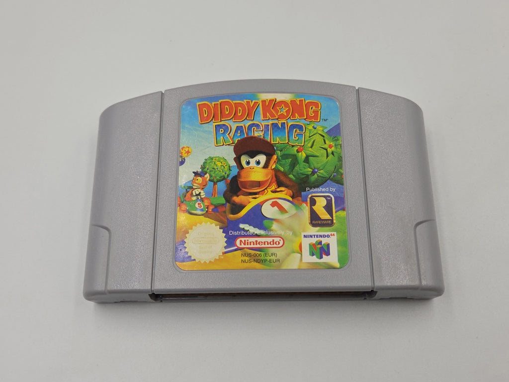 N64 Nintendo 64 Diddy Kong Racing mit OVP und Anleitung NOE
