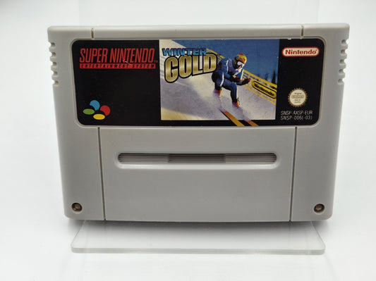 SNES Super Nintendo Winter Gold Modul EUR