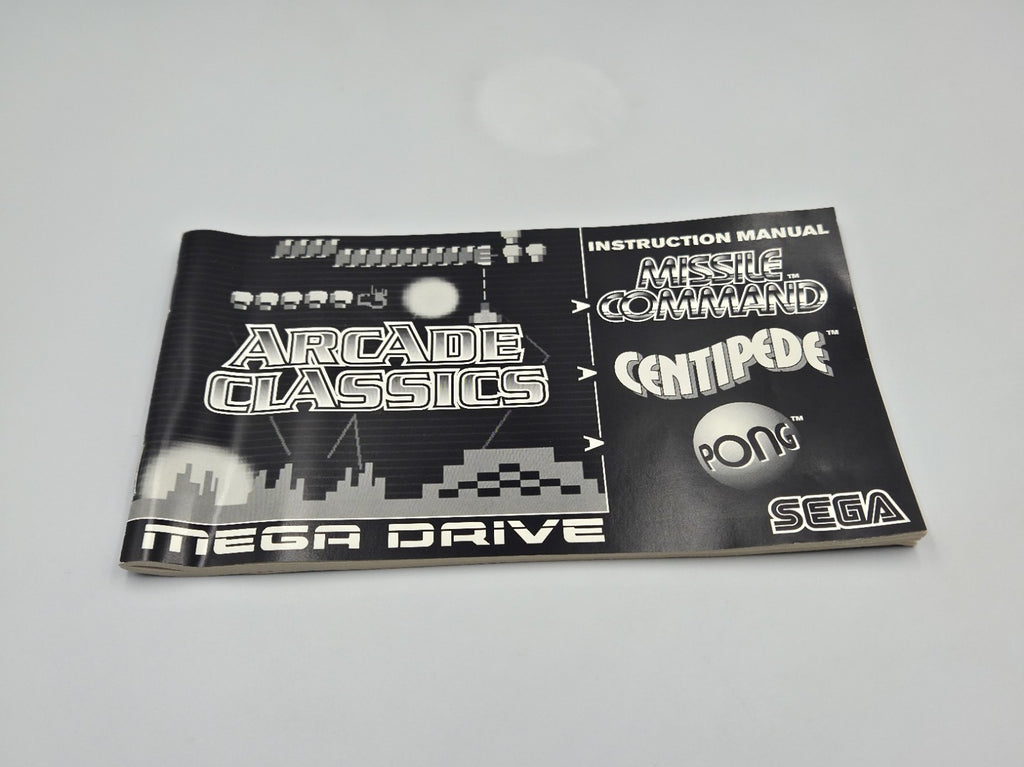 Sega Mega Drive Spiel Arcade Classics mit OVP und Anleitung Multilingual 