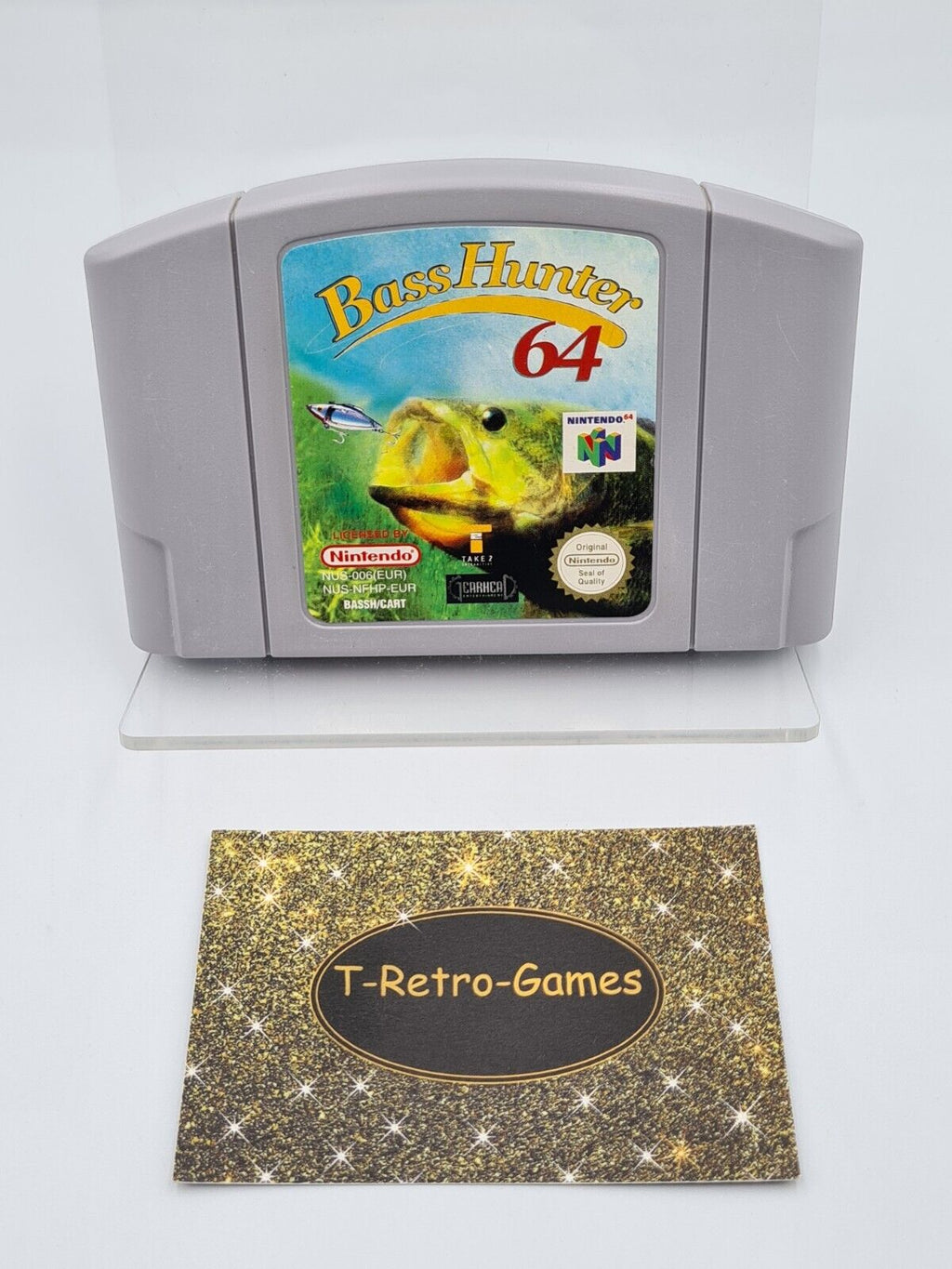 N64 Nintendo 64 Bass Hunter 64 EUR Modul - T-Retro-Games 