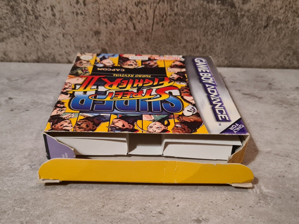 Gameboy Advance Super Street Fighter II Turbo Revival mit OVP und Anleitung EUR - T-Retro-Games 