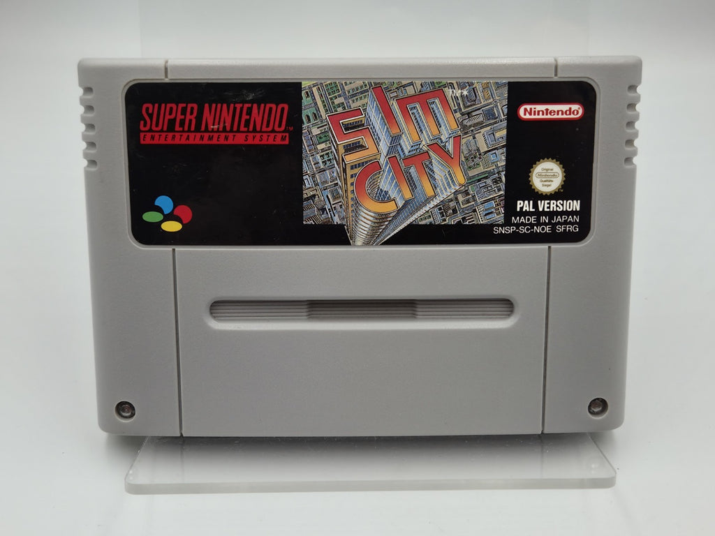 SNES Super Nintendo Sim City Modul NOE/SFRG