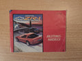 NES Corvette ZR-1 Challenge Spielanleitung Instruction Booklet NOE