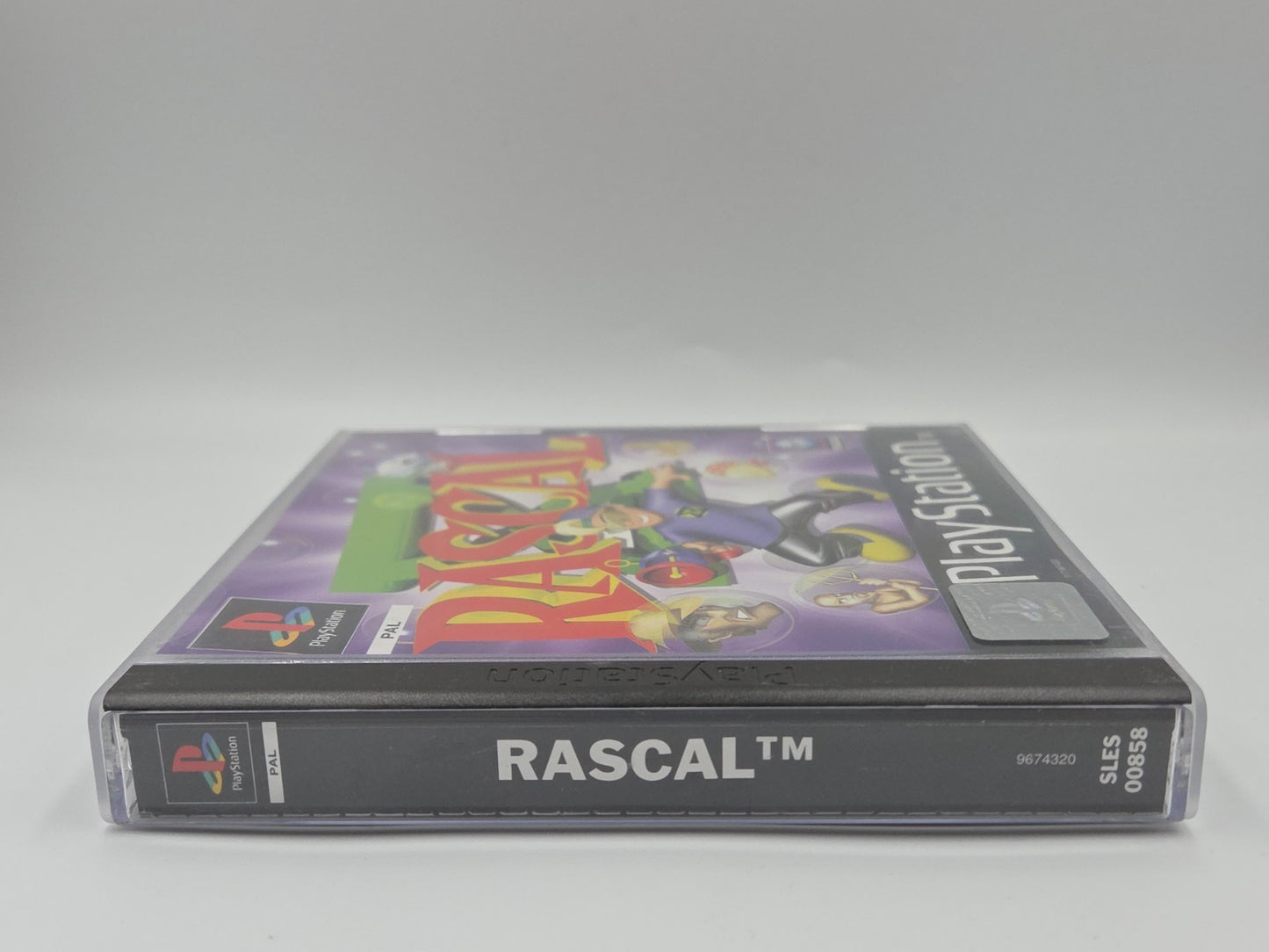 PS1 Playstation 1 Spiel Rascal mit OVP und Anleitung Multilingual