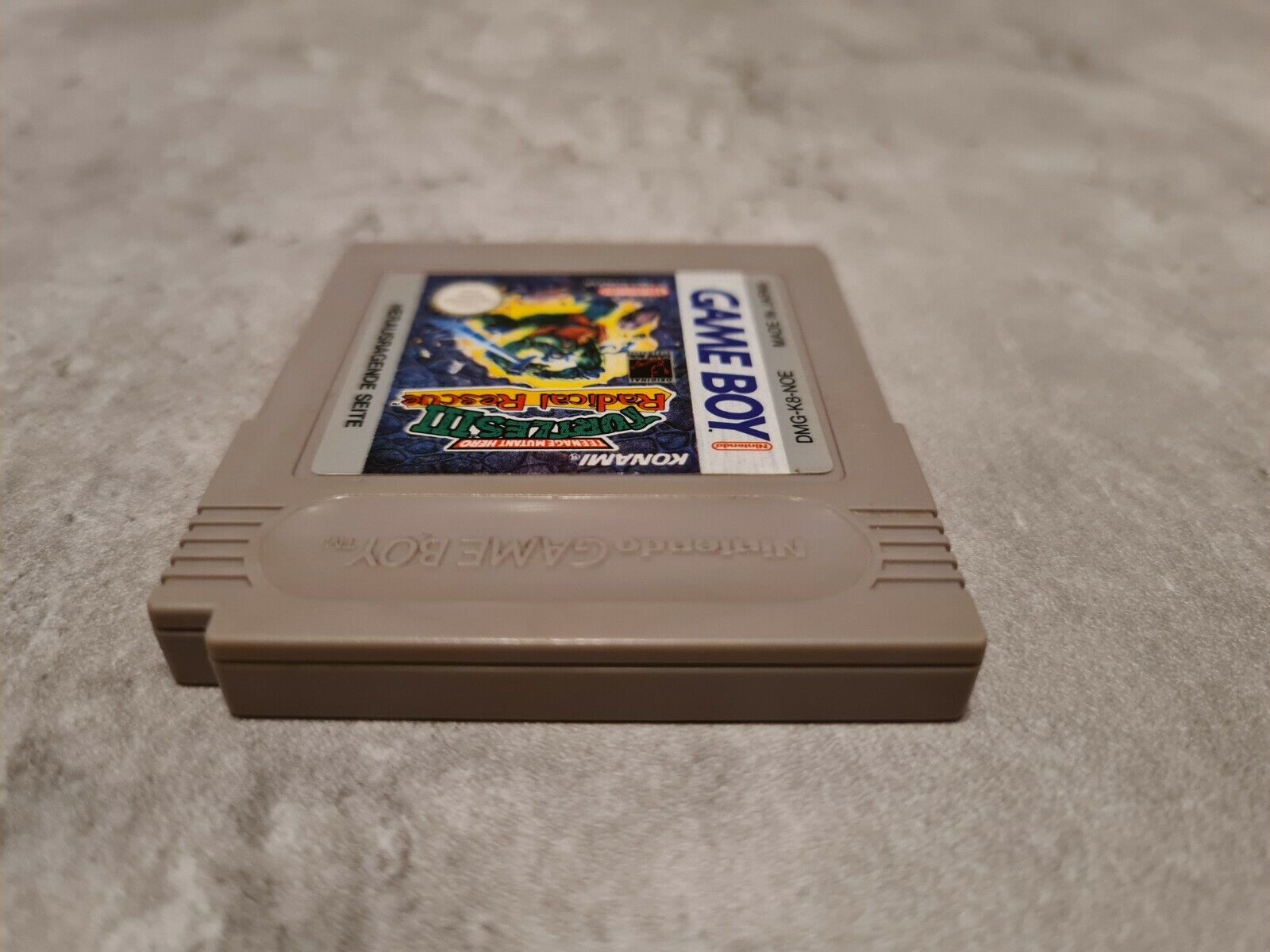 Nintendo Gameboy Classic Spiel Turtles III Radical Rescue Modul NOE - T-Retro-Games 