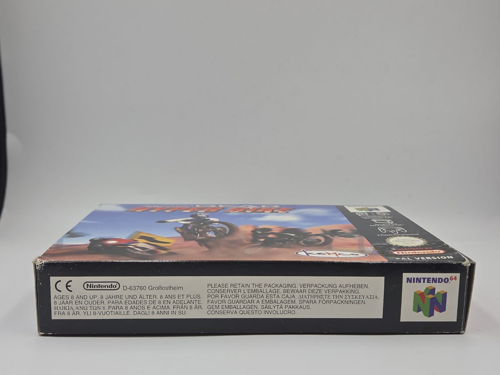 N64 Nintendo 64 Spiel Top Gear Hyper Bike mit OVP und Anleitung EUR
