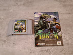 N64 Nintendo 64 Turok Dinosaur Hunter mit OVP und Anleitung NOE - T-Retro-Games 