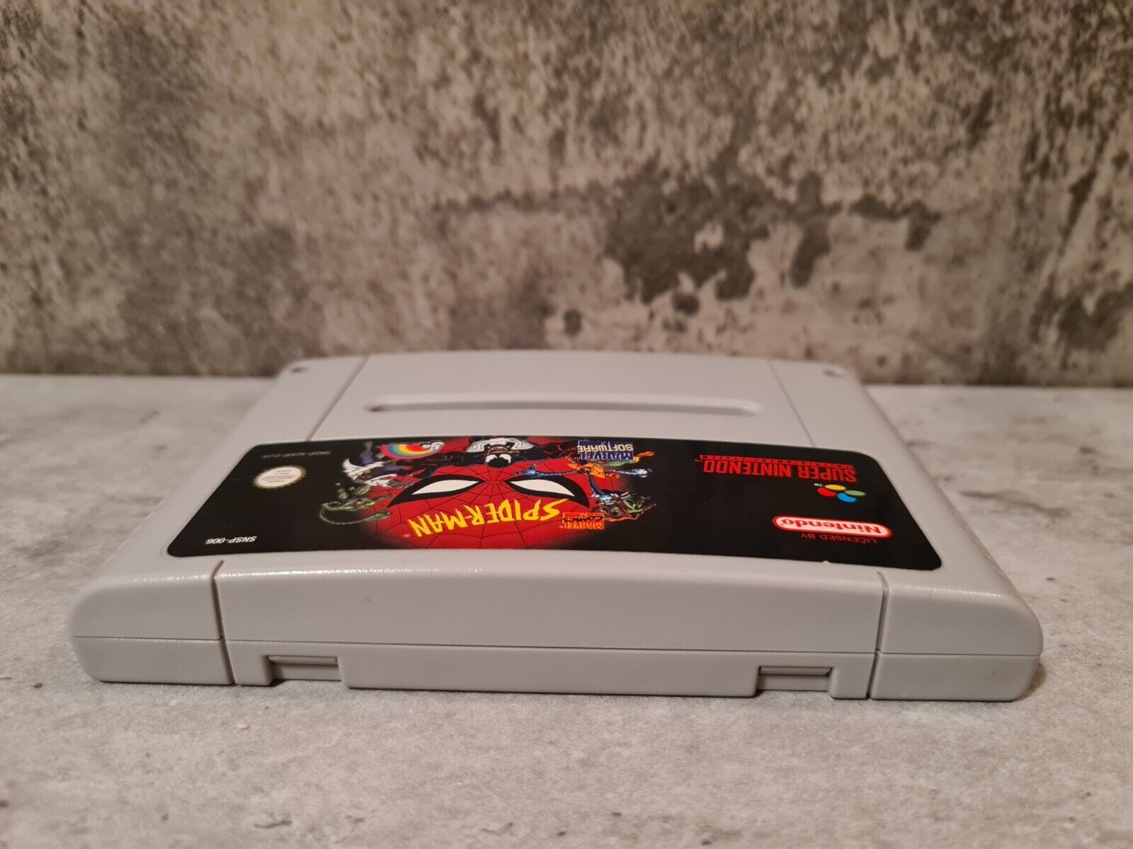 SNES Super Nintendo Spider-Man The Animated Series Modul EUR - T-Retro-Games 