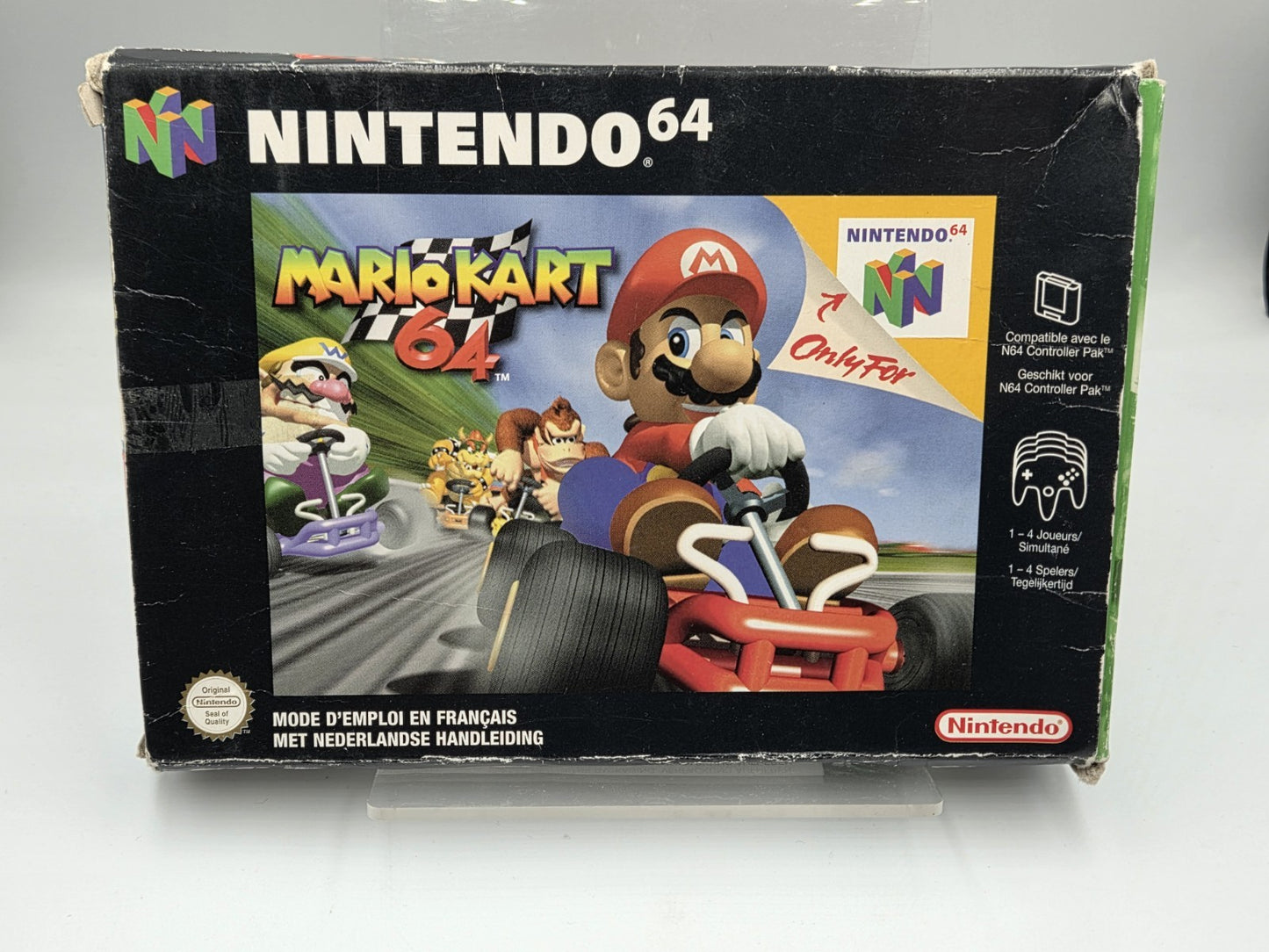 N64 Nintendo 64 Mario Kart 64 mit OVP und Anleitung FAH