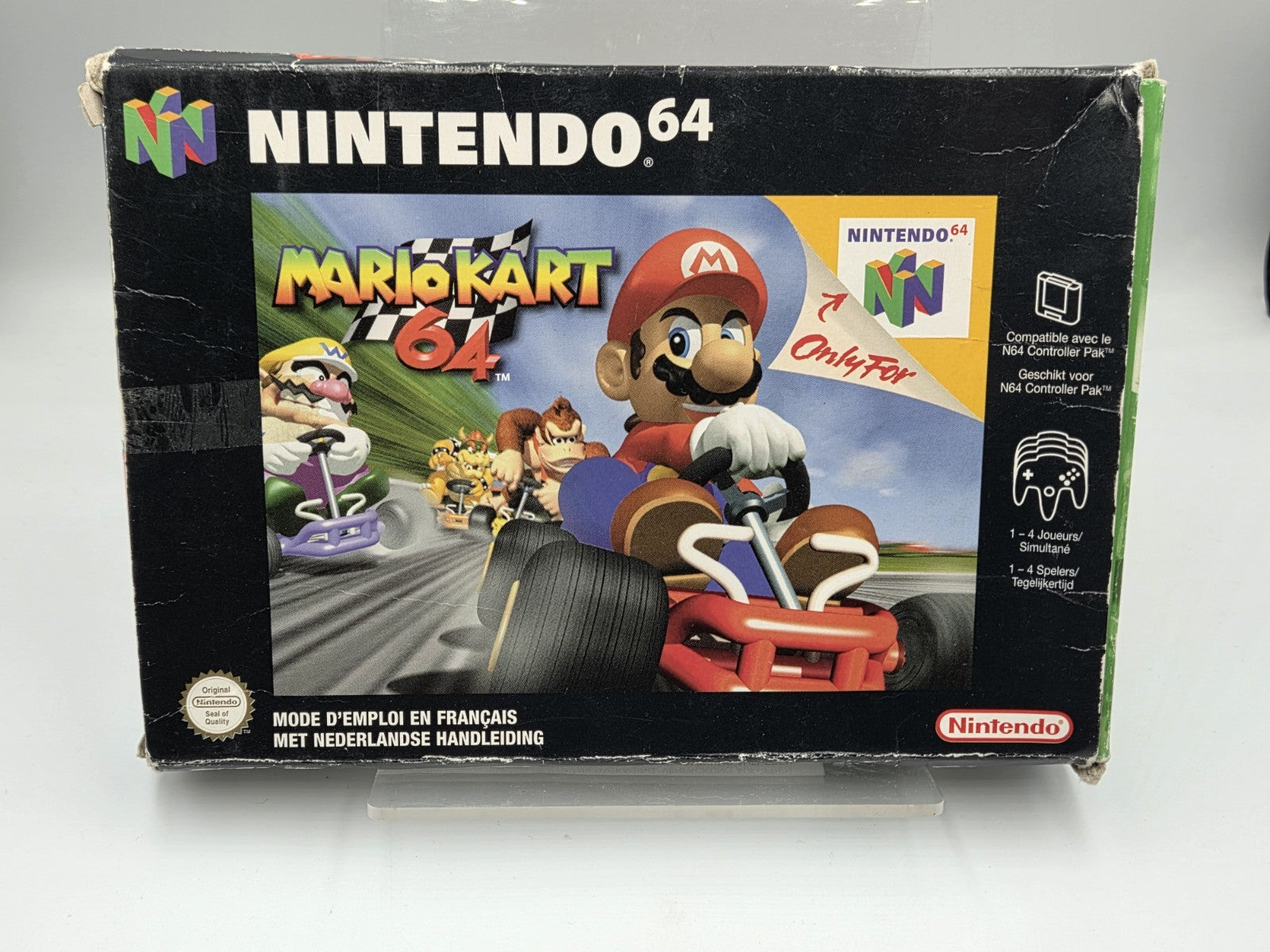N64 Nintendo 64 Mario Kart 64 mit OVP und Anleitung FAH