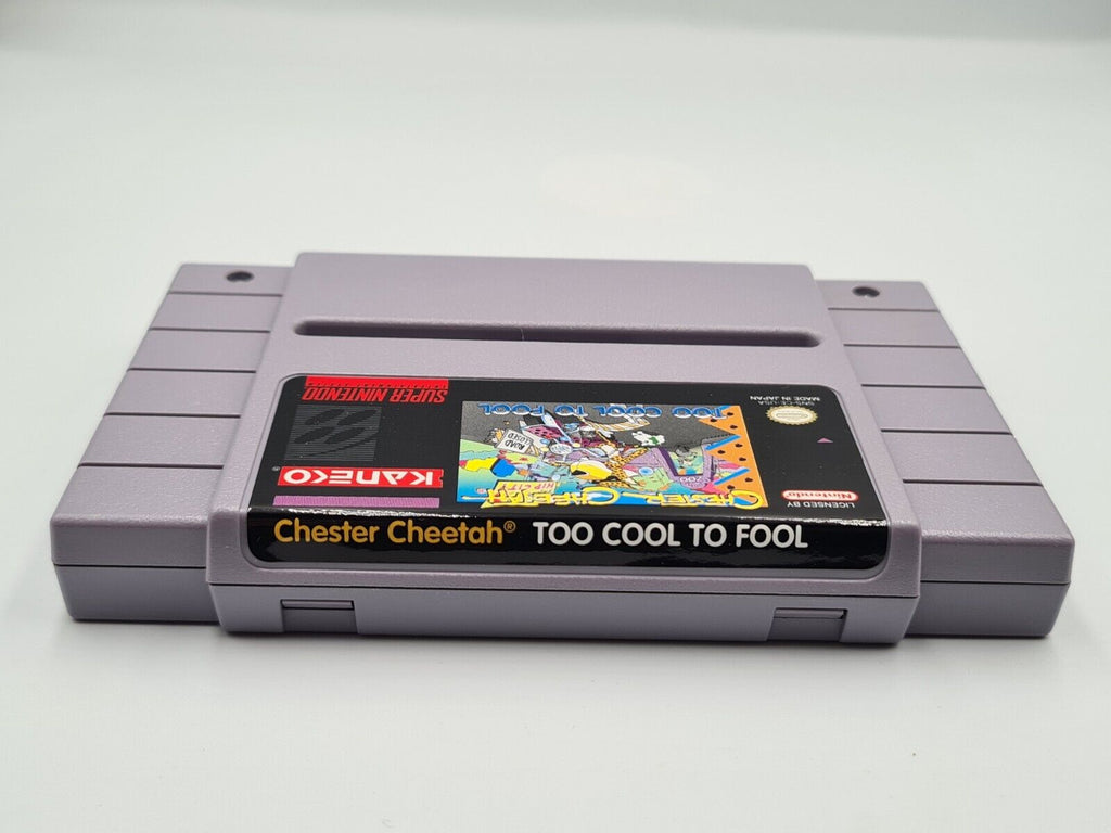 SNES Super Nintendo Chester Cheetah To Cool To Fool mit OVP +Anleitung NTSC USA - T-Retro-Games 