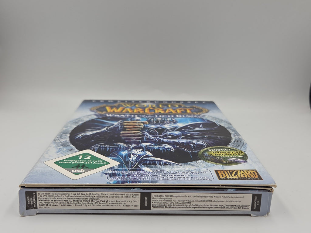 PC Spiel World of WarCraft Wrath of The Lich King Erweiterungsset OVP