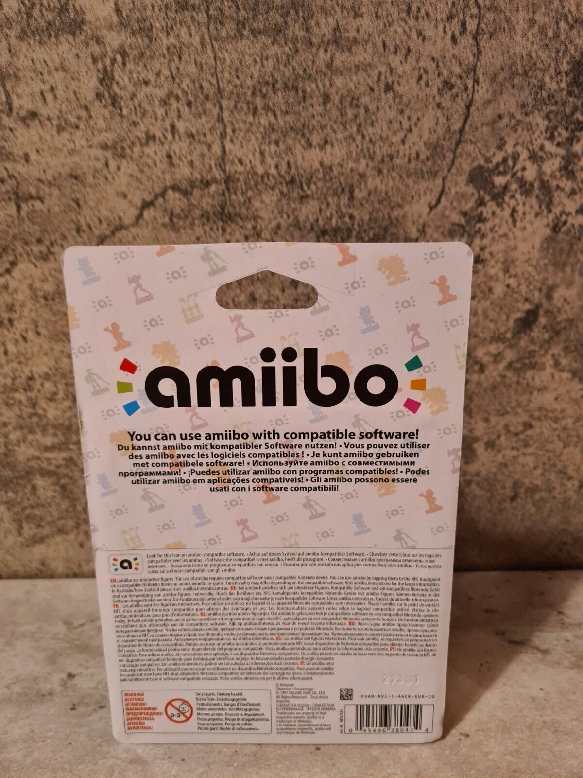 Amiibo Sammlerfigur Super Smash Bros. Collection Cloud NO. 57 Neu New Sealed - T-Retro-Games 