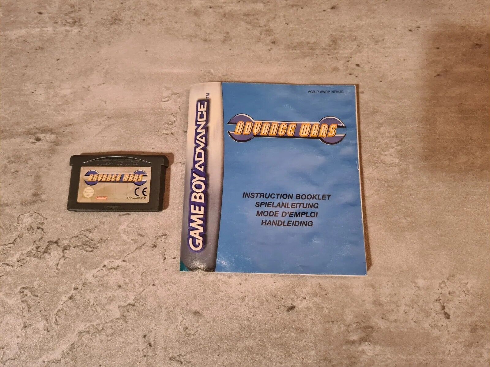 Nintendo Gameboy Advance Advance Wars mit OVP und Anleitung EUR - T-Retro-Games 