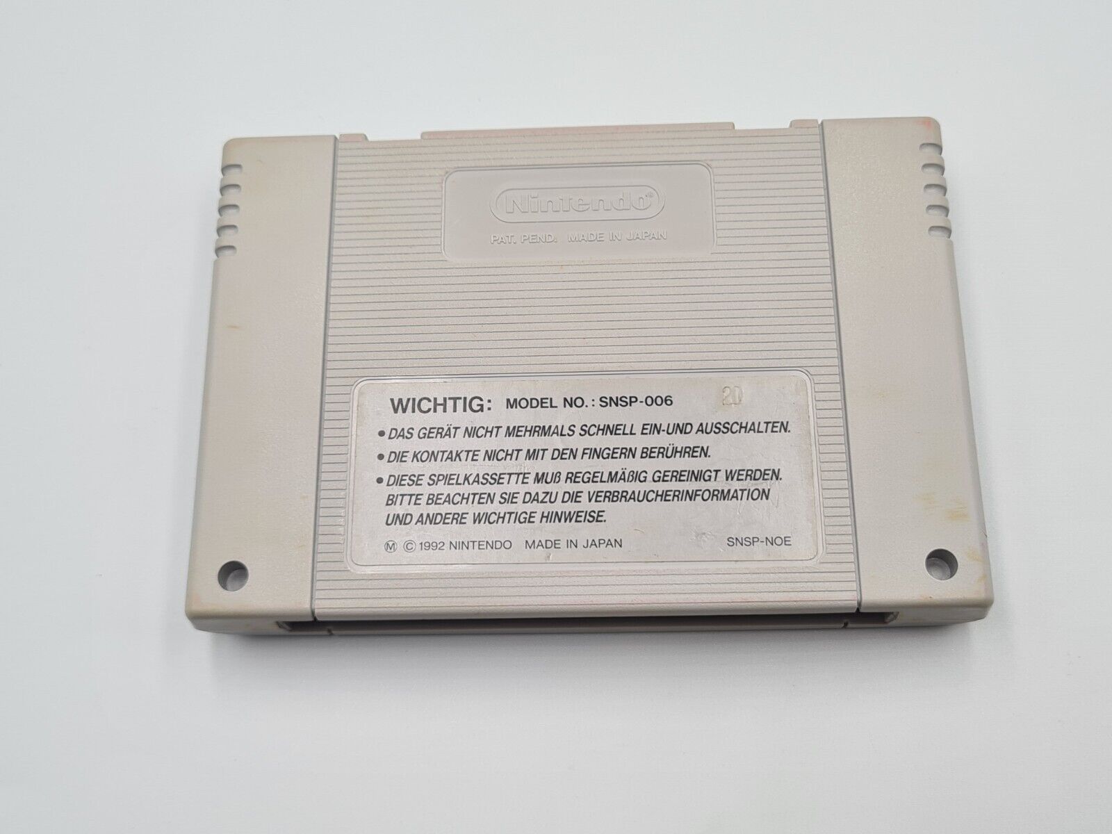 SNES Super Nintendo Final Fight mit OVP und Anleitung FRG - T-Retro-Games 