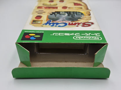 SFC Super Famicom Sim City mit OVP und Anleitung Japan