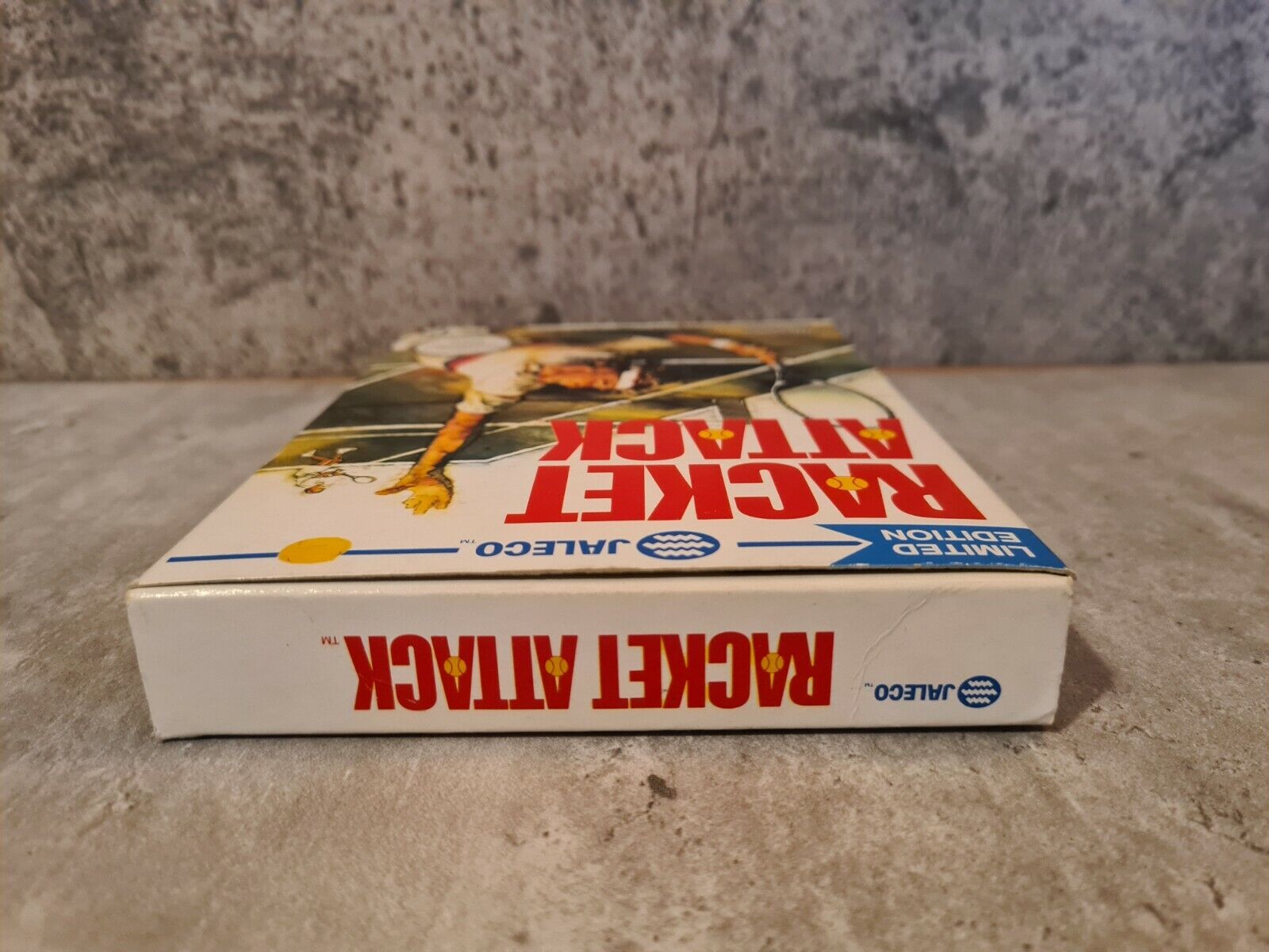 Nintendo NES Racket Attack mit OVP und Anleitung NOE - T-Retro-Games 