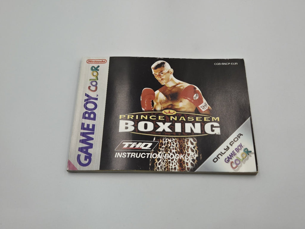 Nintendo Game Boy Color Prince Naseem Boxing mit OVP und Anleitung EUR