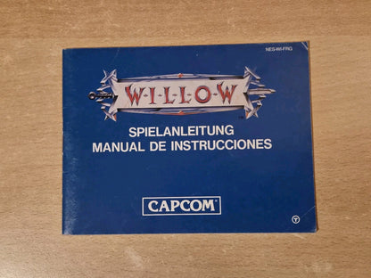 NES Willow Spielanleitung Instruction Booklet FRG