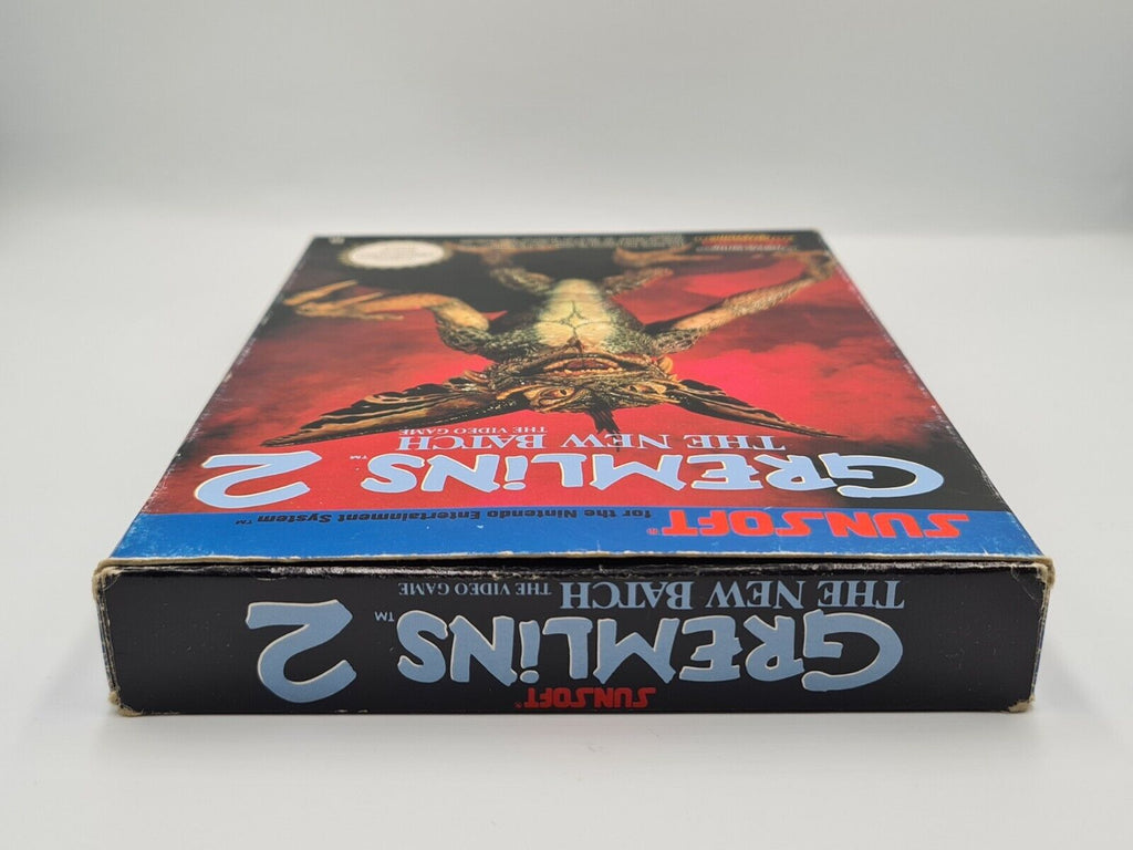 NES Gremlins 2 The New Batch The Video Game mit OVP und Anleitung FRA - T-Retro-Games 