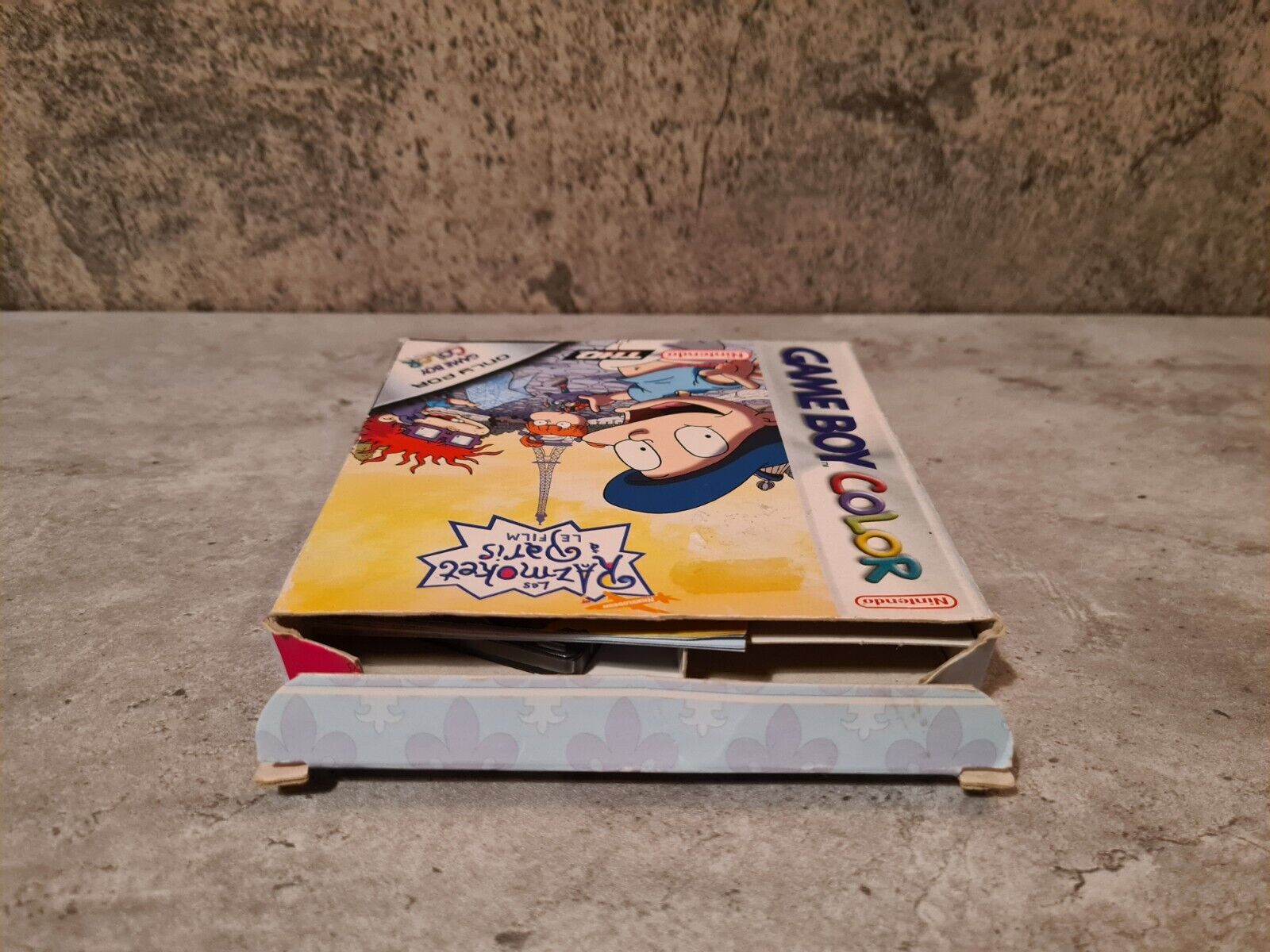 Nintendo Gameboy Color Les Razmoket a Paris Le Film mit OVP und Anleitung FRA - T-Retro-Games 