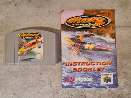 N64 Nintendo 64 Hydro Thunder mit OVP und Anleitung EUR - T-Retro-Games 