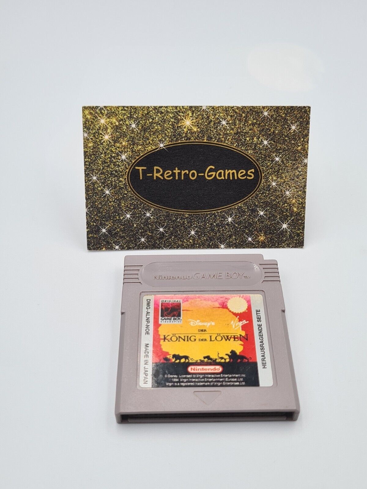 Nintendo Game Boy Classic Spiel Disney's Der König Der Löwen Modul NOE - T-Retro-Games 