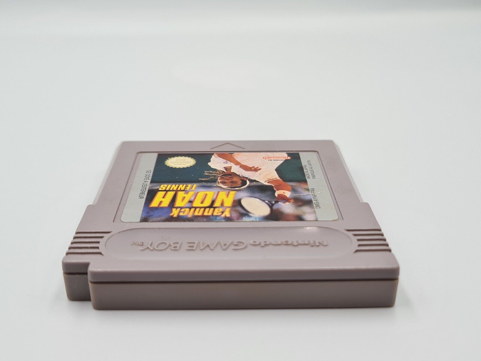 Nintendo Game Boy Classic Spiel Yannick Noah Tennis Modul FRA - T-Retro-Games 