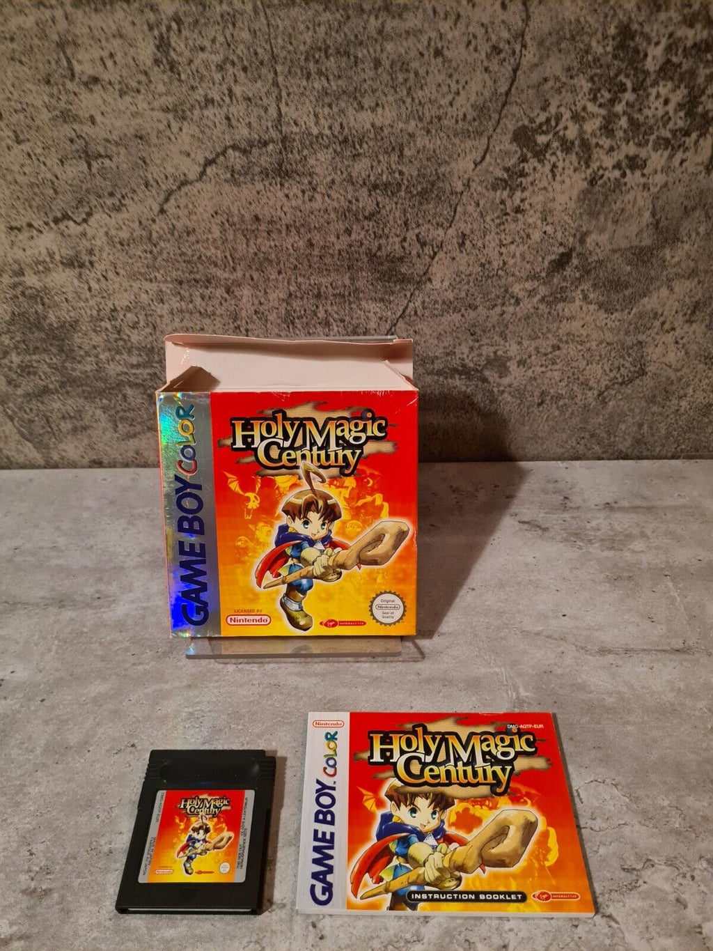 Gameboy Color Holy Magic Century mit OVP und Anleitung EUR - T-Retro-Games 