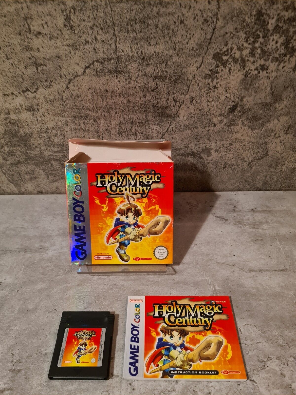 Gameboy Color Holy Magic Century mit OVP und Anleitung EUR - T-Retro-Games 