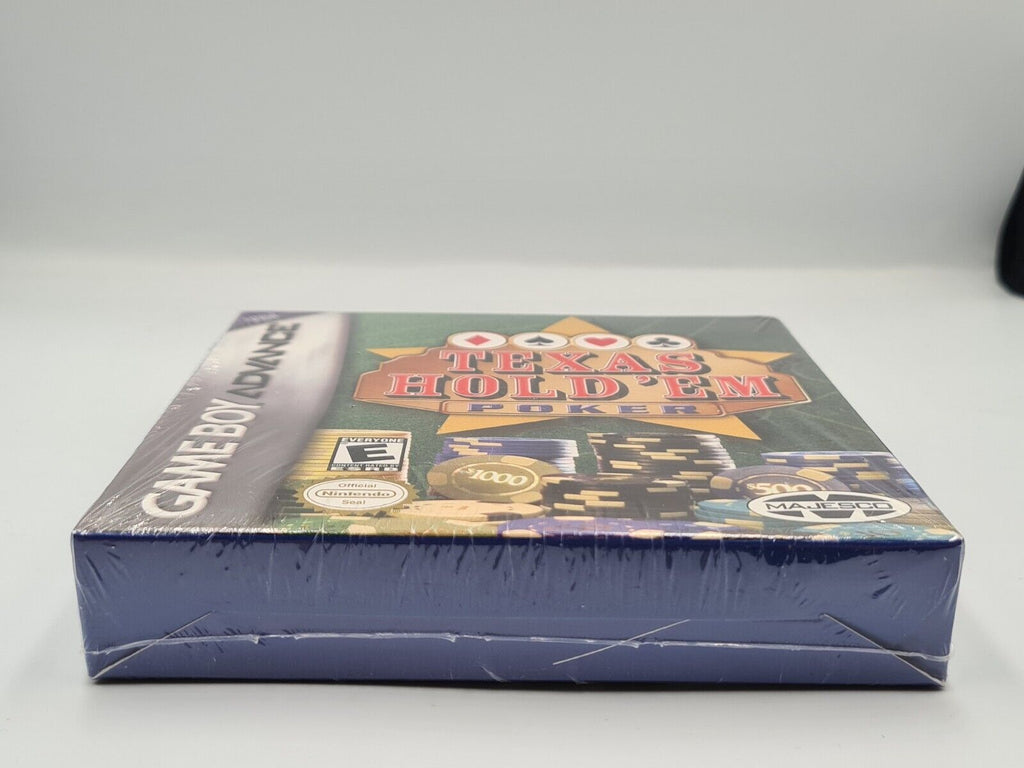 Nintendo Game Boy Advance Texas Hold'Em Poker USA Sealed Neu New - T-Retro-Games 