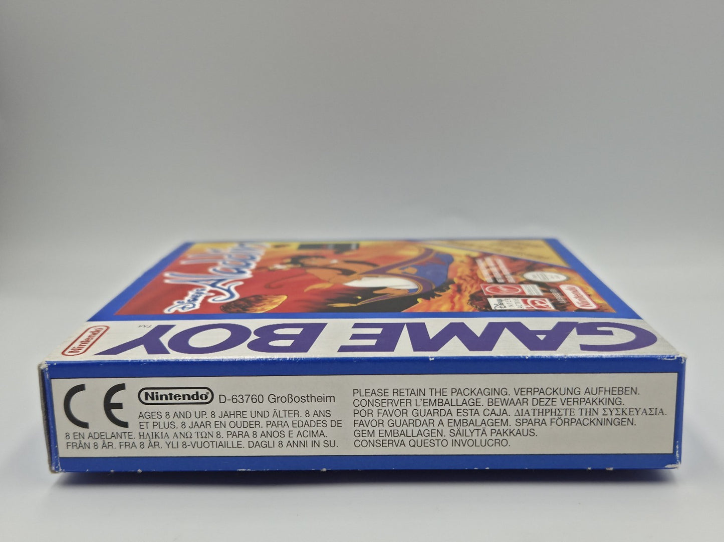 Nintendo Game Boy Classic Disney's Aladdin mit OVP und Anleitung FAH