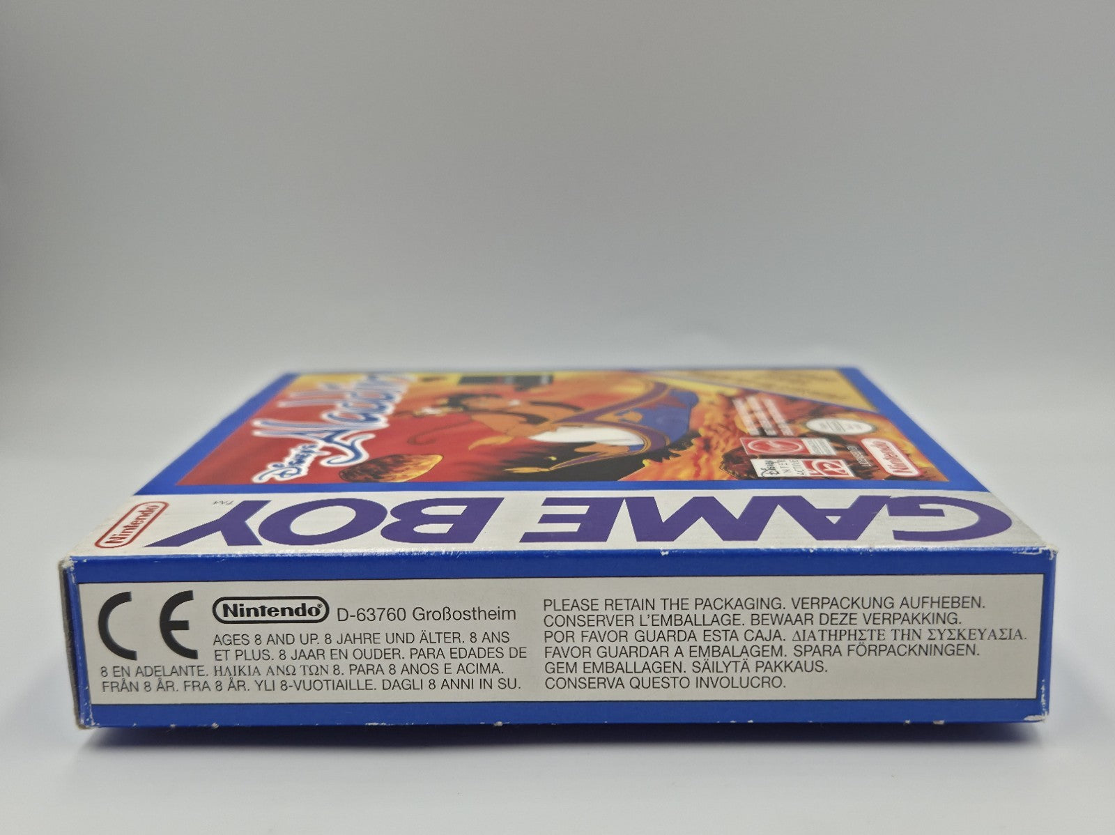 Nintendo Game Boy Classic Disney's Aladdin mit OVP und Anleitung FAH