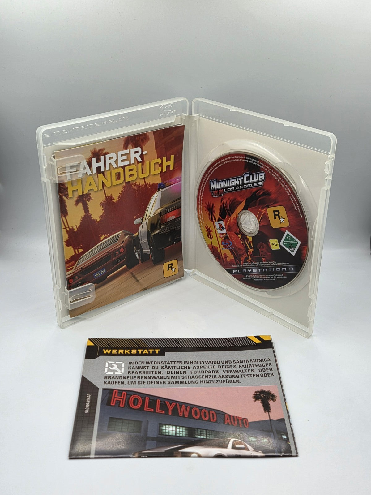 PS3 Playstation 3 Spiel Midnight Club Los Angeles mit OVP und Anleitung Deutsch
