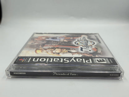PS1 Playstation 1 Threads of Fate mit OVP und Anleitung NTSC-USA