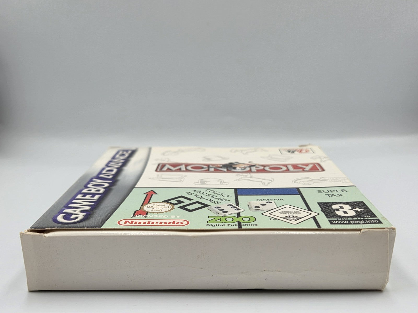 Nintendo Game Boy Advance Monopoly mit OVP und Anleitung EUR