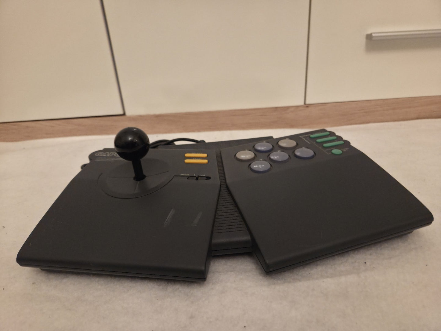 SNES Super Nintendo Super Famicom Capcom Fighter Power Stick