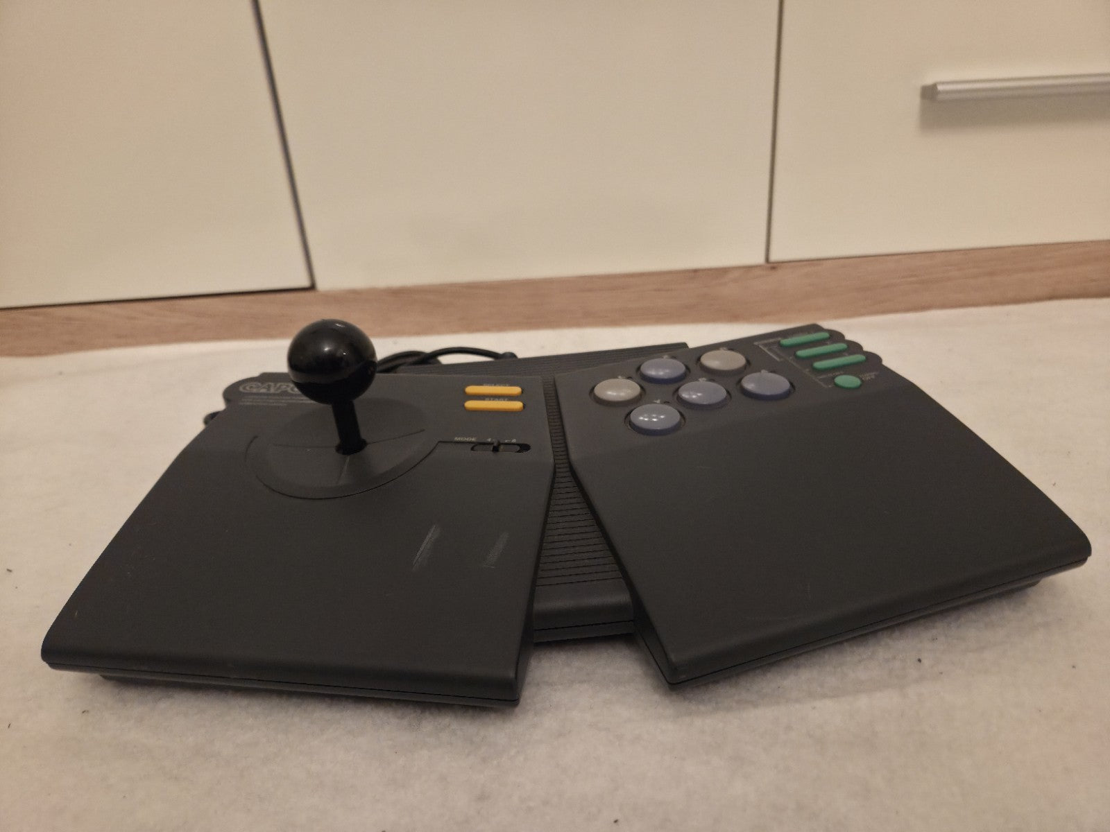 SNES Super Nintendo Super Famicom Capcom Fighter Power Stick