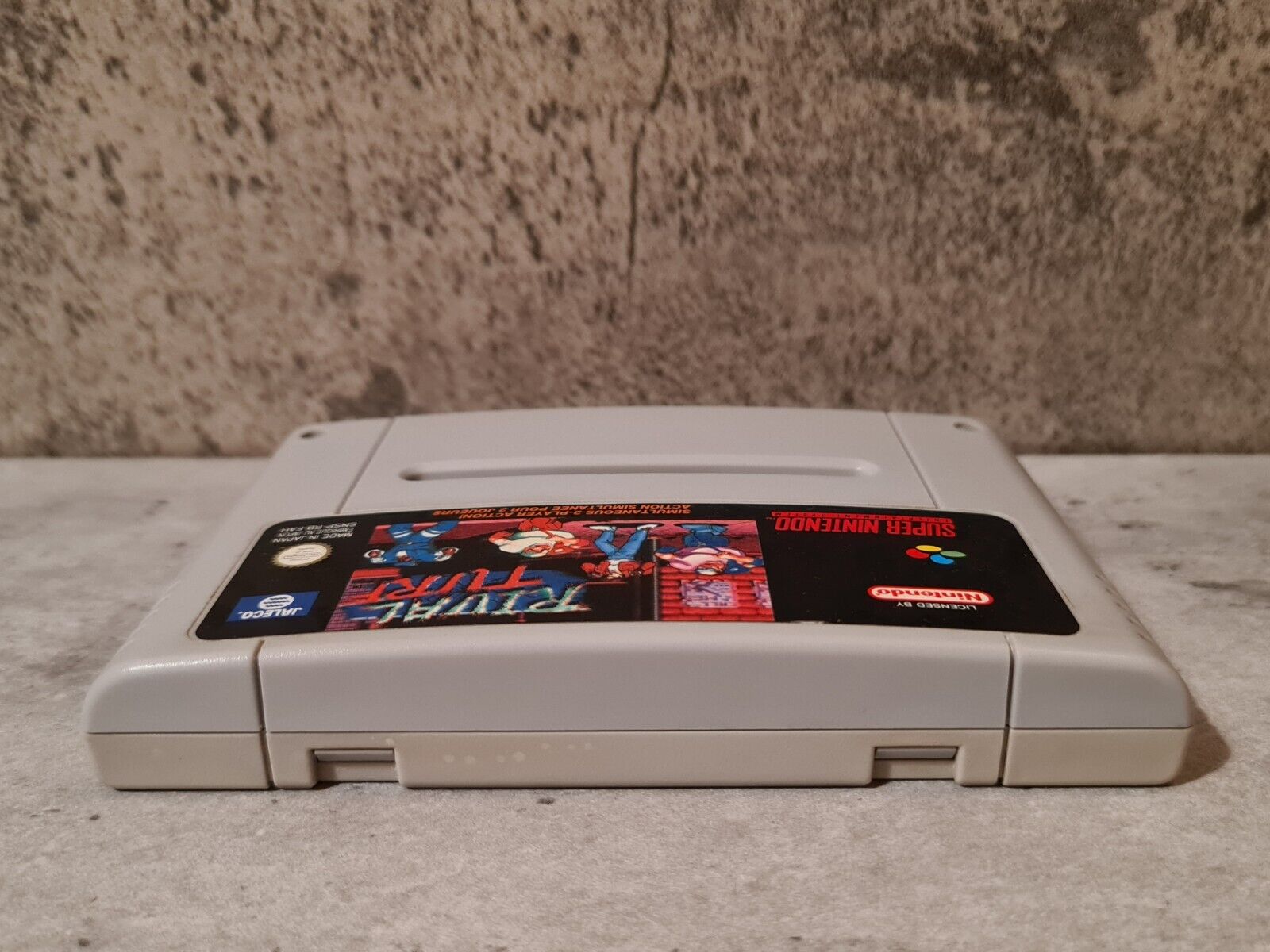 SNES Super Nintendo Rival Turf FAH Modul - T-Retro-Games 