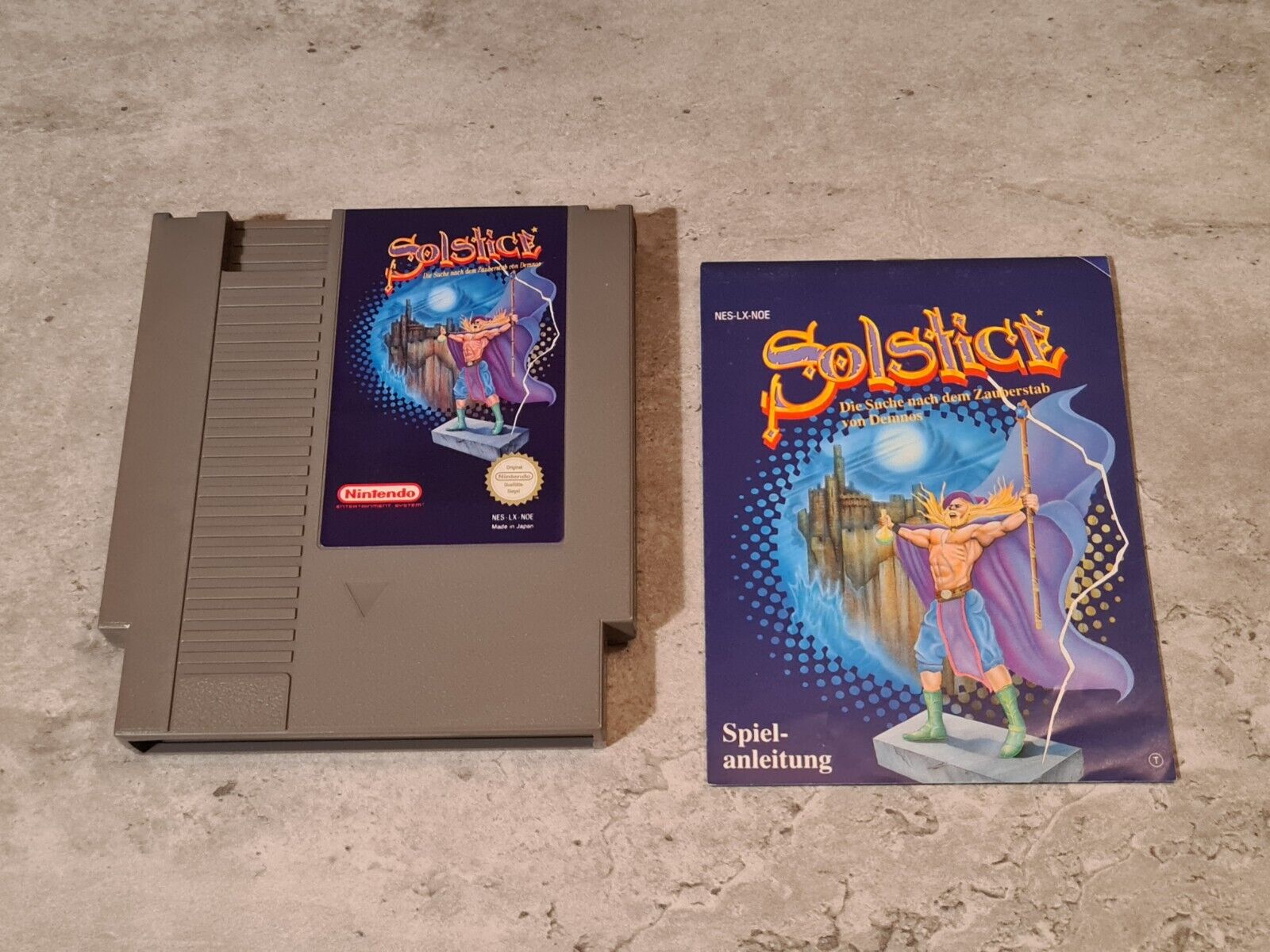 Nintendo NES Solstice mit OVP und Anleitung NOE - T-Retro-Games 